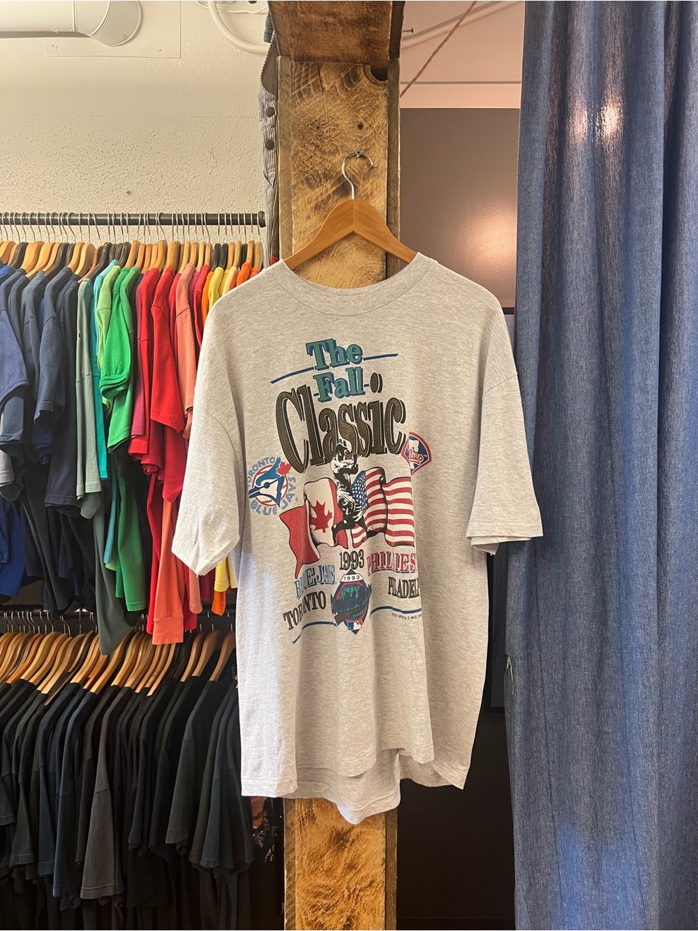 Vintage 1993 The Fall Classic Grey Graphic T-shirt